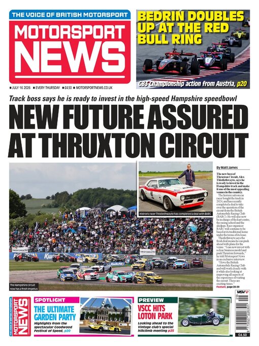 Cover image for Motorsport News